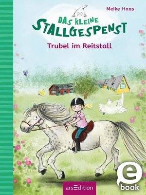 cover image of Das kleine Stallgespenst – Trubel im Reitstall